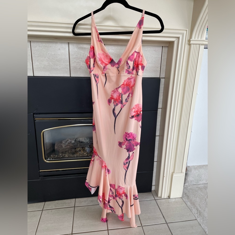 Asos Pink floral dress